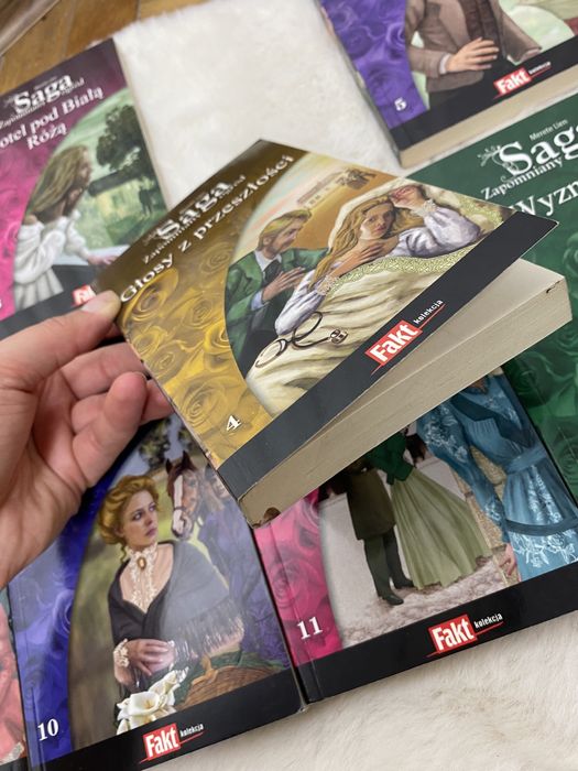 Seria książek Saga Zapomniany Ogród Merete Lien romans zazdrość zdrada