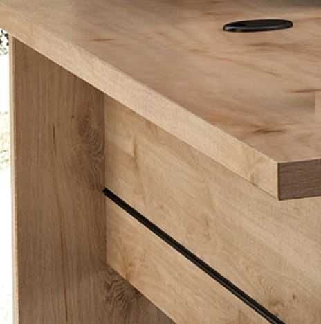 Komplet mebli biurowych od producenta, dąb naturalny