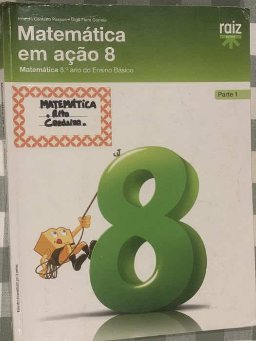 Manuais escolares 8 ano