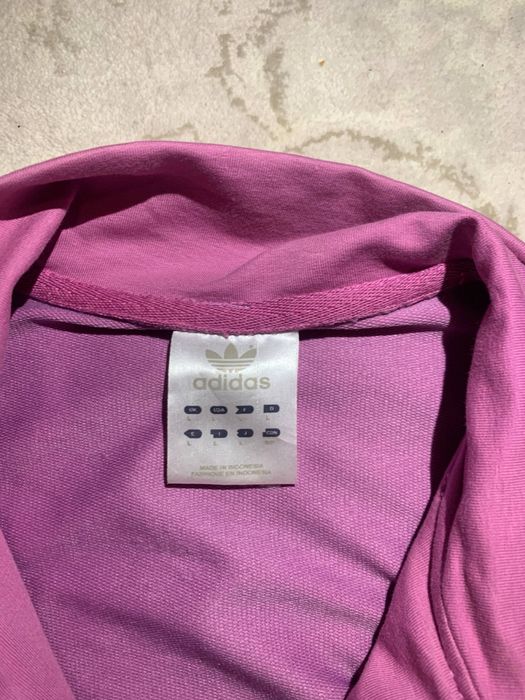 Оригінальна рожева кофта Adidas zip
