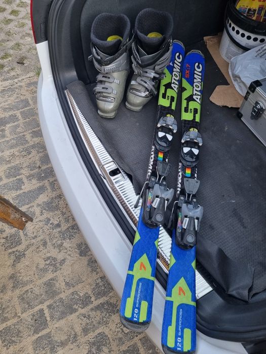 Narty + buty komplet