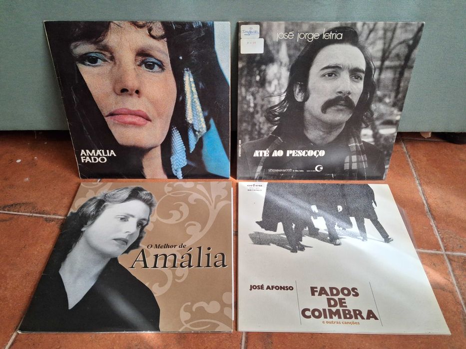 Lote de 27 discos LP Amália, Simone, Duo Ouro Negro, José Afonso, e mais.