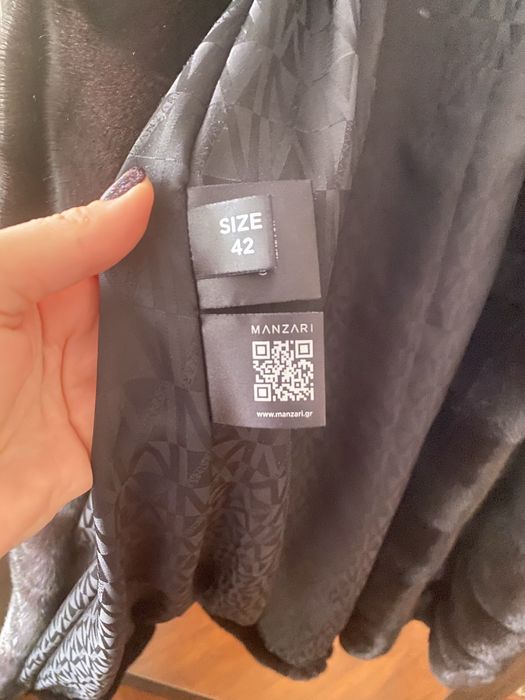 Норковая шуба  Маnzari 50- 52 размер , L- XL