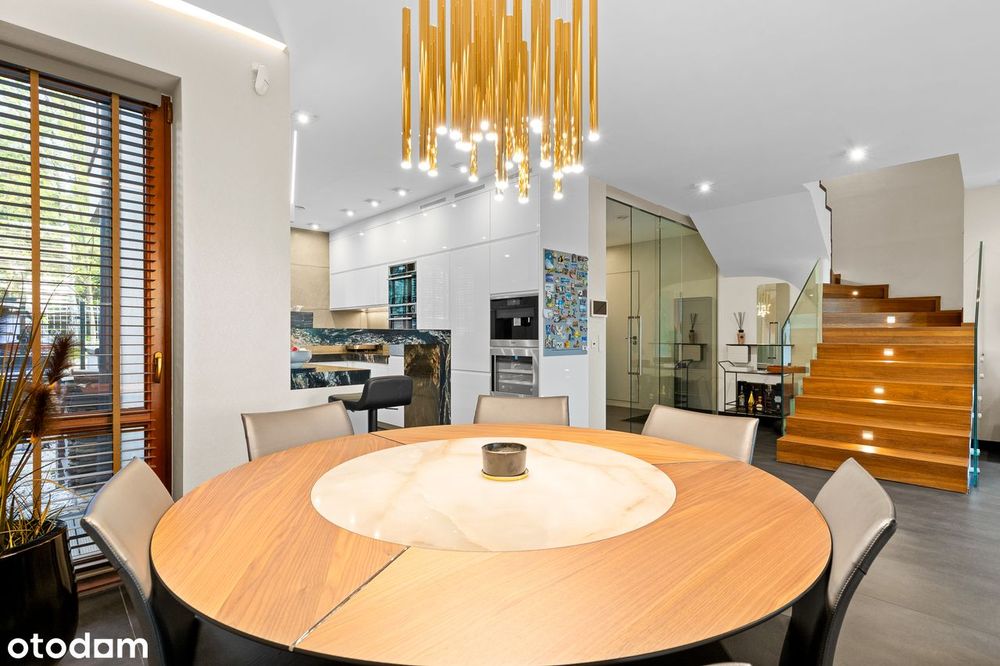 LUKSUSOWY DOM PREMIUM 290 m² | antresola, sauna, ogród, kominek KATO!