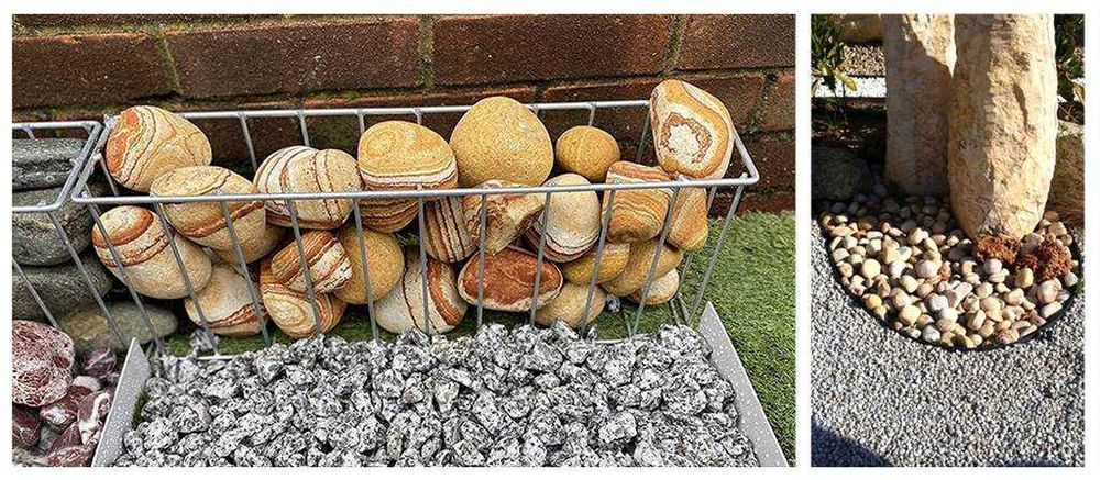 Kamień Otoczak Tęczowy Do Ogrodu worek 25 kg WYSYŁKA