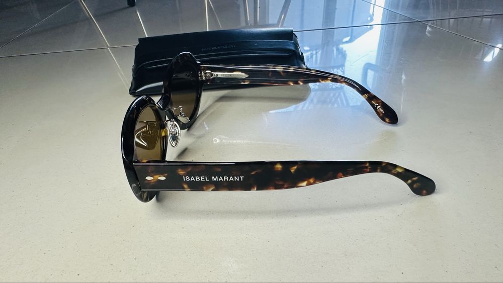 Okulary przeciwsłoneczne Isabel Marant IM 0003/S Braun 70 nowe + etui