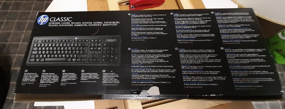 Teclado HP pouquíssimo uso