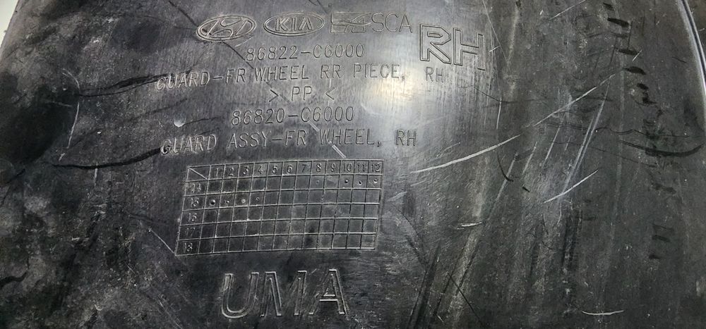 Абсорбер бампера перед Kia Sorrento 2014-2020 буфер