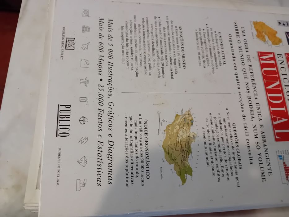 Livro Atlas Enciclopédico Mundial