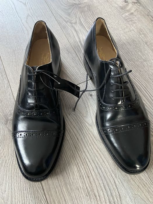 Туфли броги оксфорды Samuel Windsor p.45-45,5 Hand Made