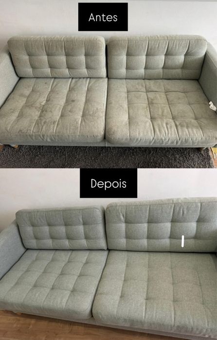 Limpeza Completa de Sofá | Resultado Visível