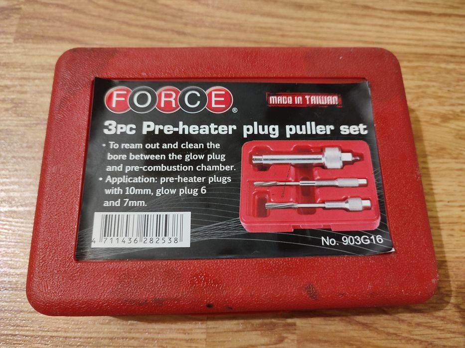 Набор съемников свечей накаливания 3 пр. (FORCE 903G16)