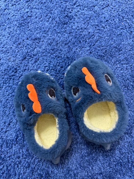Тапочки тапки дитячі 24-25 розмір дракони динозаври
