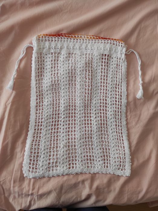 Saco em renda para pão