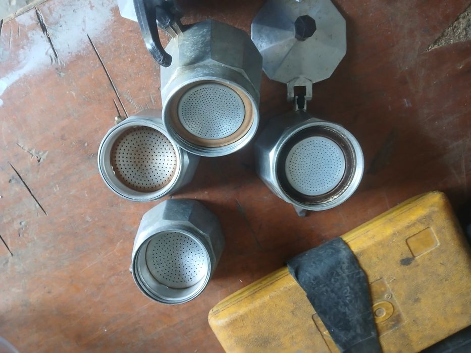 cafeteiras antigas - cerca de 40 anos