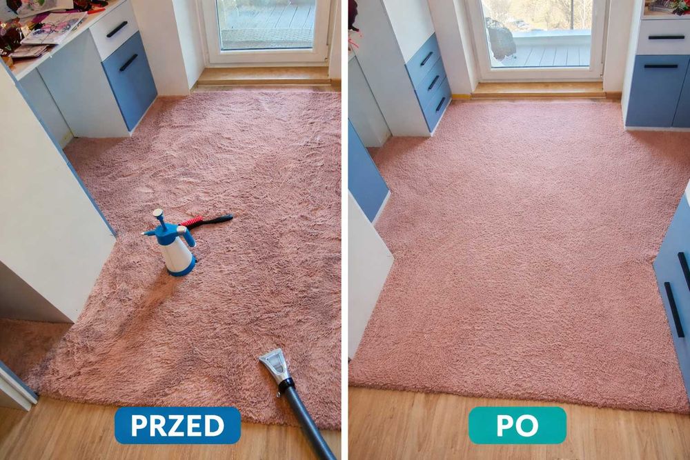 Pranie tapicerki, dywanów, wykładzin i materacy | -20% + Dojazd GRATIS