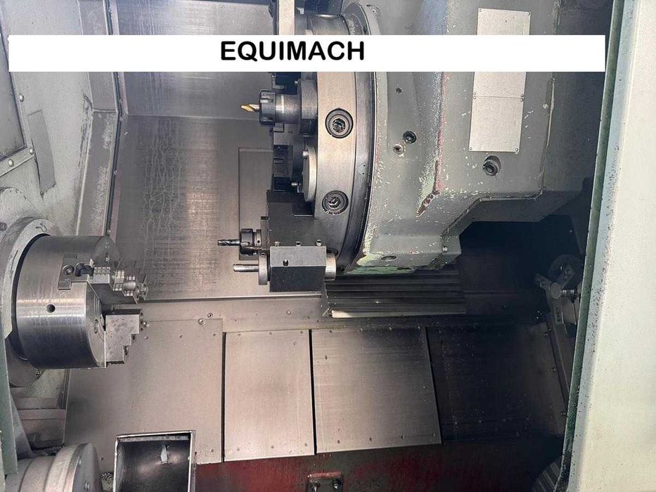 Torno CNC Hyundai 2 árvores e Ferramentas motorizadas
