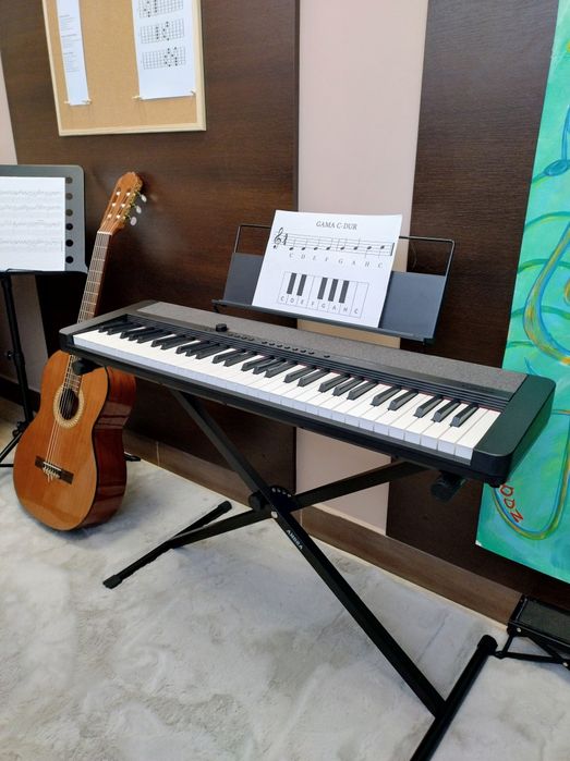 Lekcje gry na gitarze lub pianinie