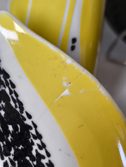 Popielniczka Karolina pikasiak D. Duszniak piękna stara porcelana