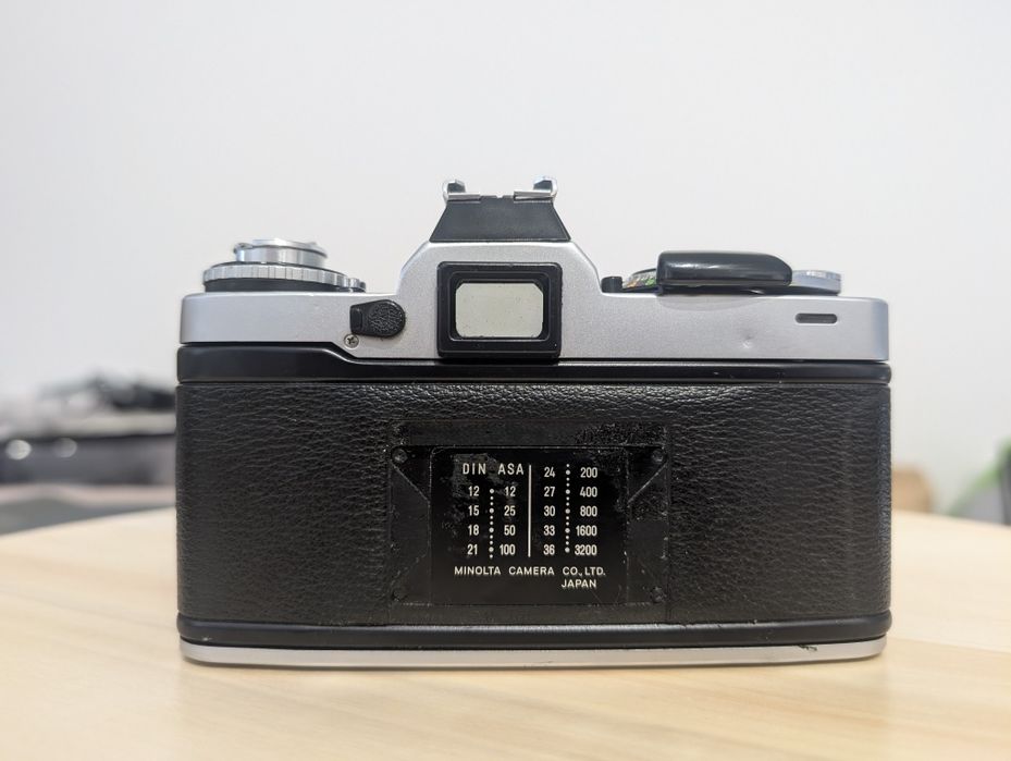 Minolta XD7 Máquina Fotográfica Analógica + duas lentes