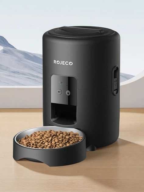 Автоматична Wi-Fi годівниця ROJECO 2L для котів і собак