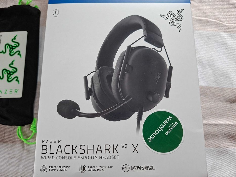 Słuchawki przewodowe z mikrofonem Razer BlackShark V2