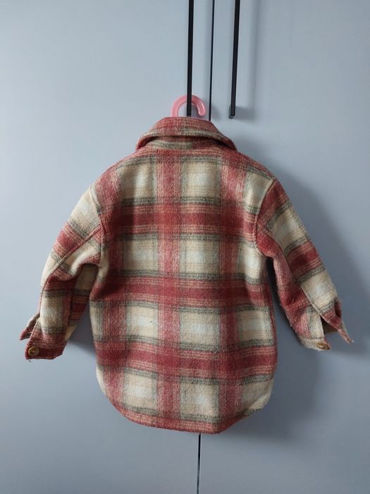 Пальто-сорочка на дівчинку 122 см