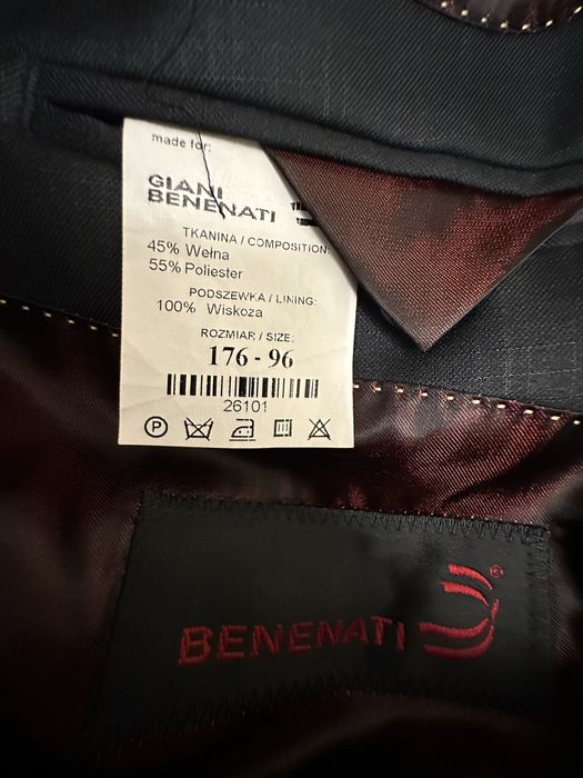 Garnitur męski Giani Benenati
