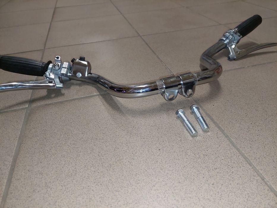 Nowa kpl kierownica romet komar biegi w ręce pl