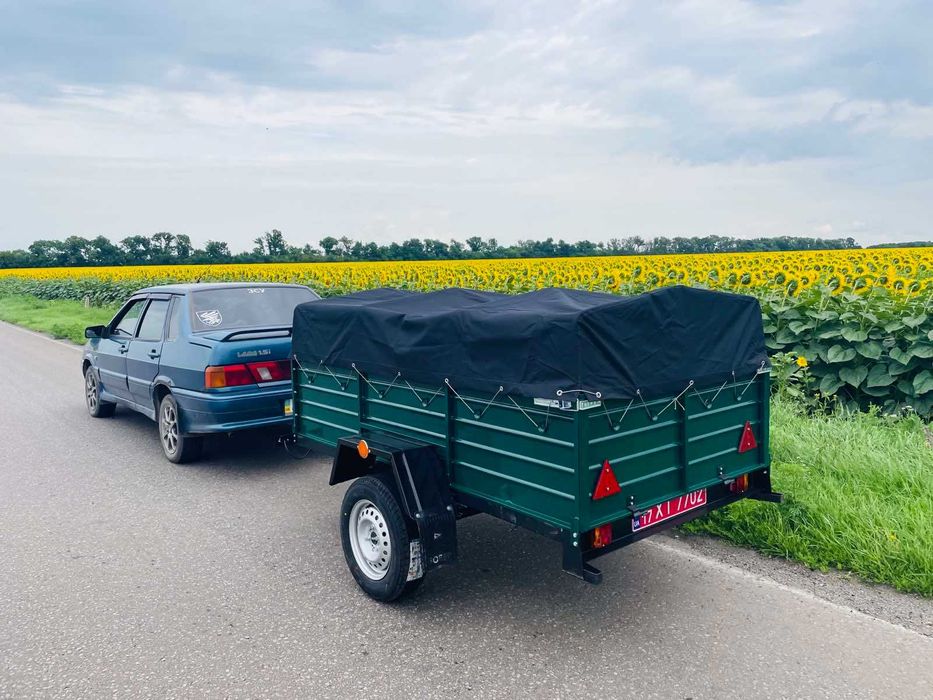 Прицеп большой 2300на 1300 борт 500 на сегодня Акционная цена