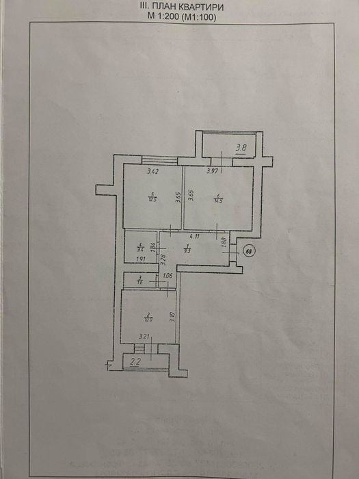 Продаж 2-х кімнатної квартири на вул. Симоненка
