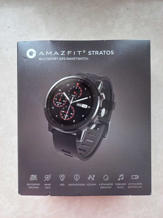 Wodoodporny smartwatch amazfit stratos na gwarancji