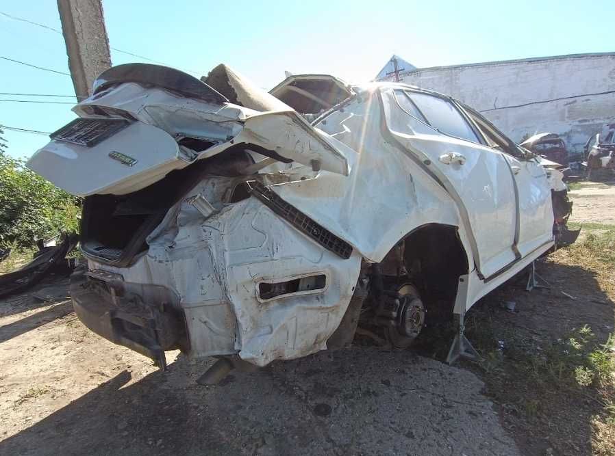 Кузов Kia Optima 2013 2.4 гибрид, белый цвет Разборка KIA Optima