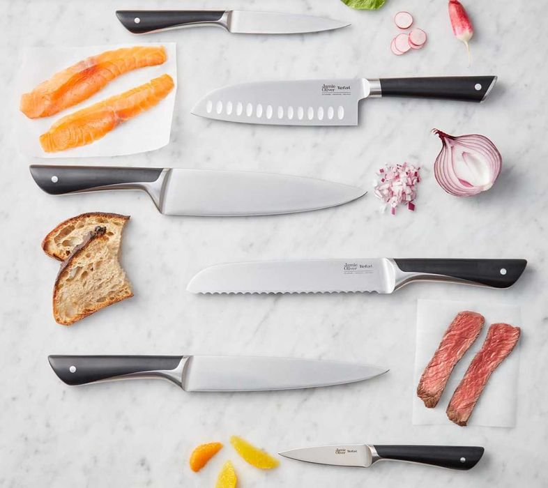 Набір ножів Tefal Jamie Oliver 3 предмети K267S355 Набор ножей • Новий