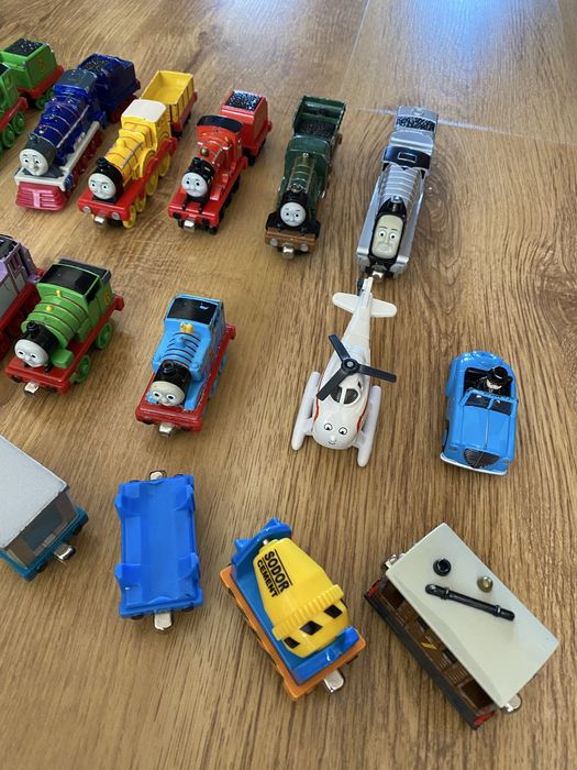 DUŻY Zestaw ciuchcia Tomek