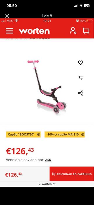 Trotinete de crianca