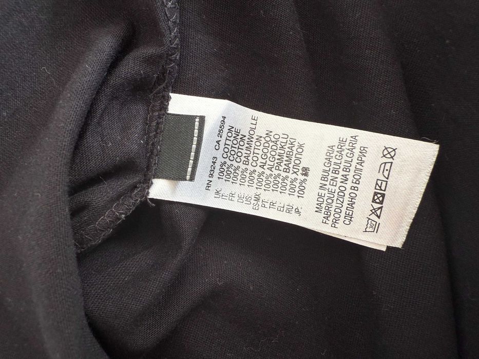 Czarna bluzka t-shirt DIESEL