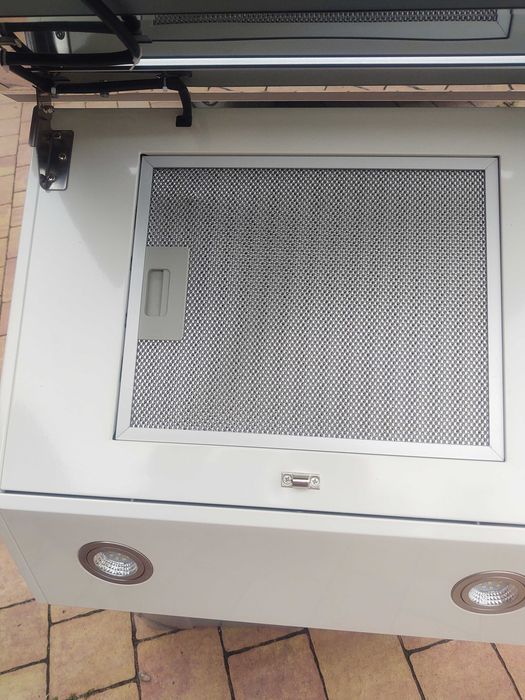 Alina okap kuchenny, 60 cm biały