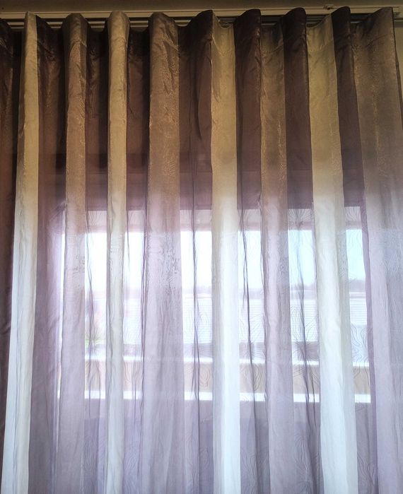 Duas Cortinas de ondas - (largura de cada uma - 4m)