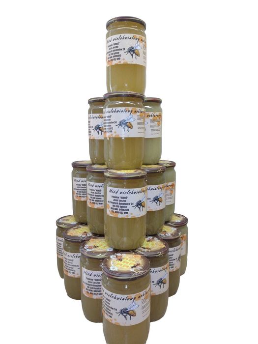 Miód z własnej pasieki 1 kg akacjowy