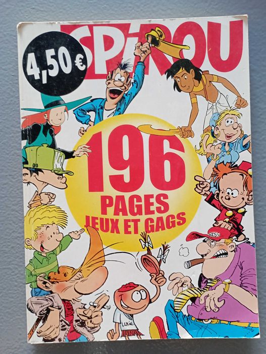 Spirou Jeux & Gags - várias edições em francês