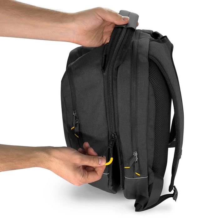Wozinsky torba rowerowa podwójna plecak 2w1 30l czarna (WBB30BK)