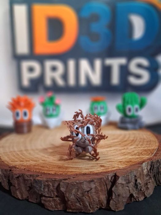 Impressão 3D - Coleção de Plantas (mini) conjunto 3/3 (Preço Sob-consulta)