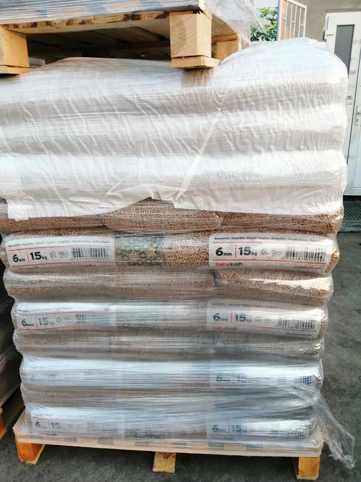 Pellet Naturkraft Certyfikowany A1 EN plus DIN plus TRANSPORT GRATIS