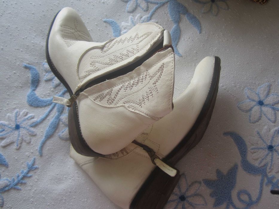 Botas Novas Texanas Tudo Pele