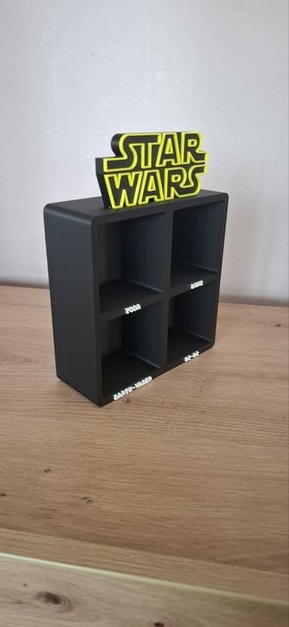Expositor figuras Star Wars Kinder Surpresa Maxi
