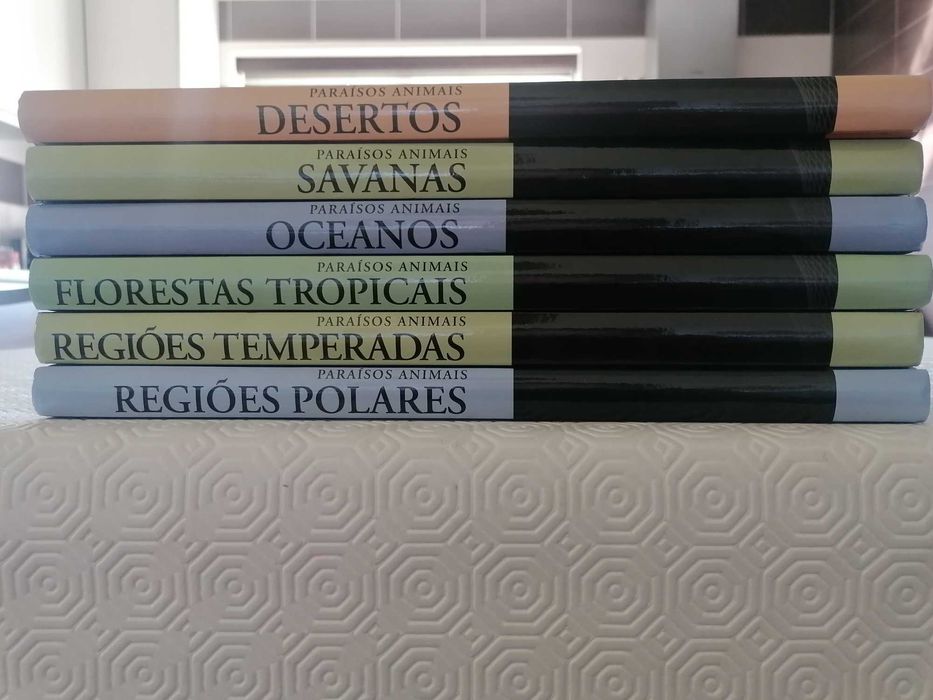 Coleção Livros "Paraísos Animais" - Circulo de Leitores