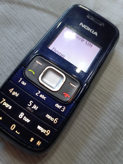 Nokia 1209 a rede Vodafone