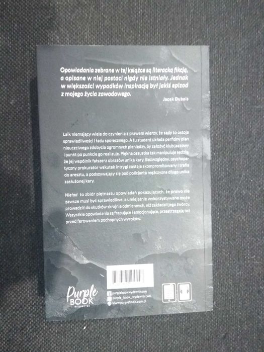Dobra książka - Nieład Jacek Dubois (jak nowa) (P68)