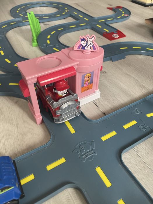Ogromny zestaw miasto psi patrol pojazdy figurki